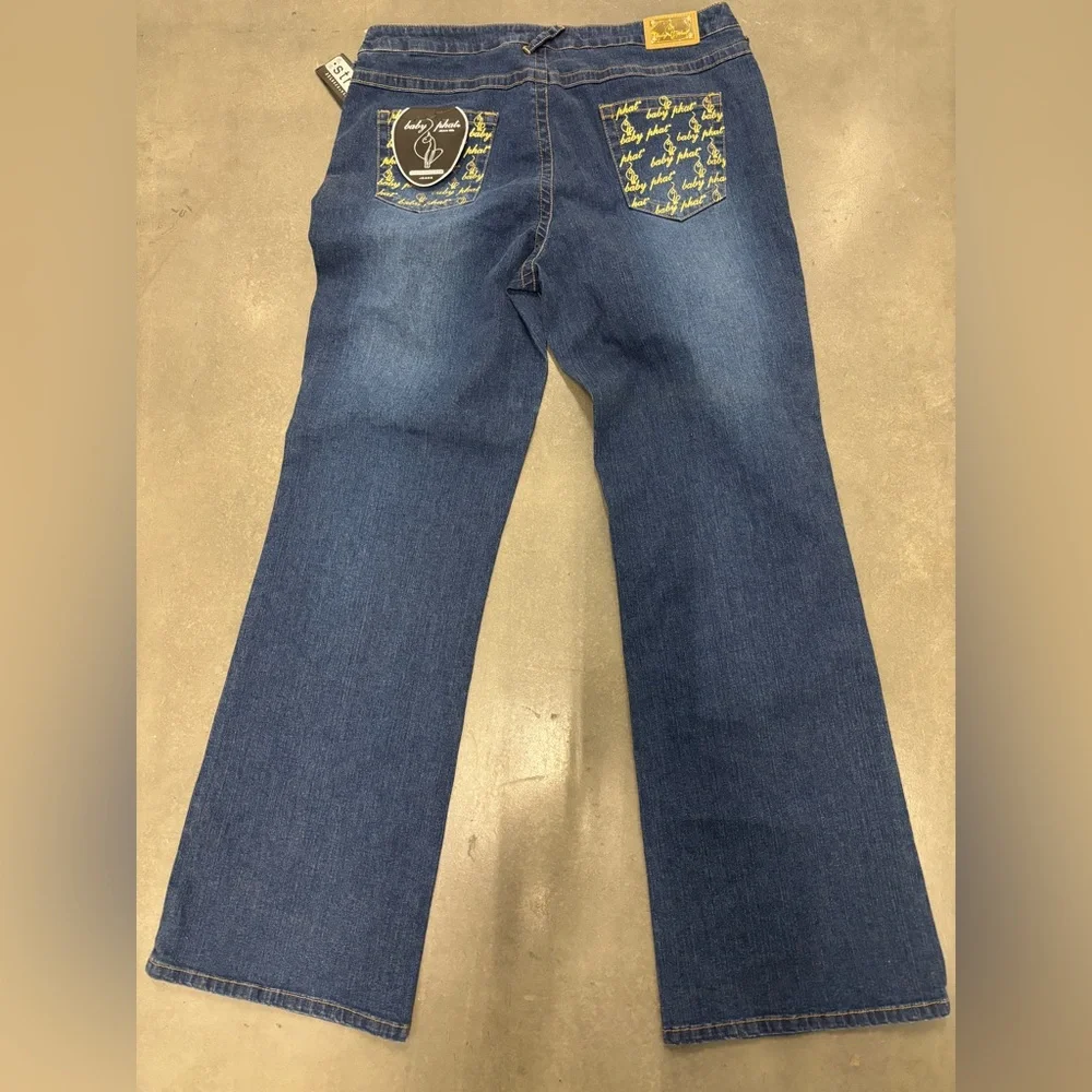 Baby PHAT FASHIONS Bootcut Jeans Size 18W nwt - Picture 4 of 7